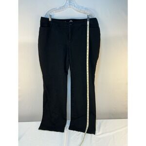St. John's Bay Slacks Pants  Women's Size 20L Black